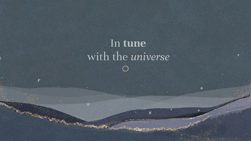 Astrology quote blog banner template