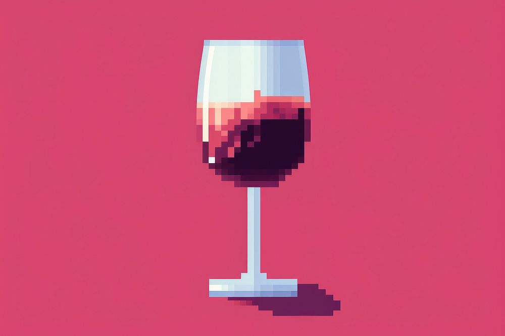 Wine glass shape drink refreshment drinkware. AI generated Image by rawpixel.