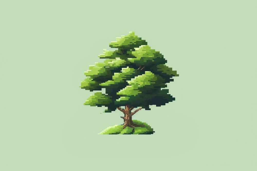 Tree shape plant green art. AI generated Image by rawpixel.