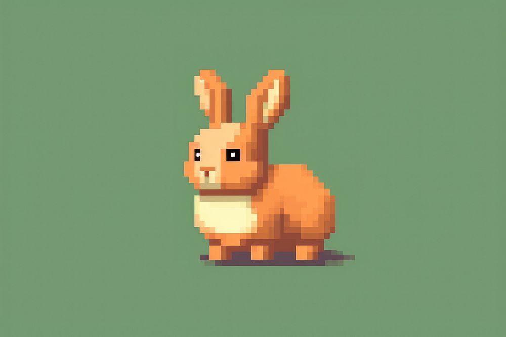 Rabbit animal mammal representation. AI generated Image by rawpixel.