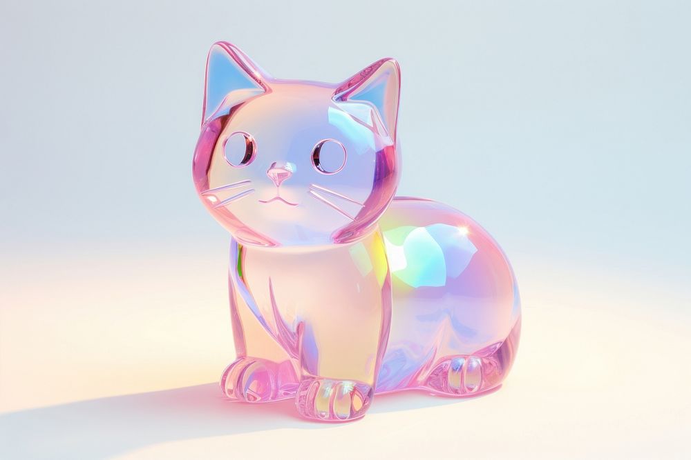 Cat toy figurine animal mammal. AI generated Image by rawpixel.