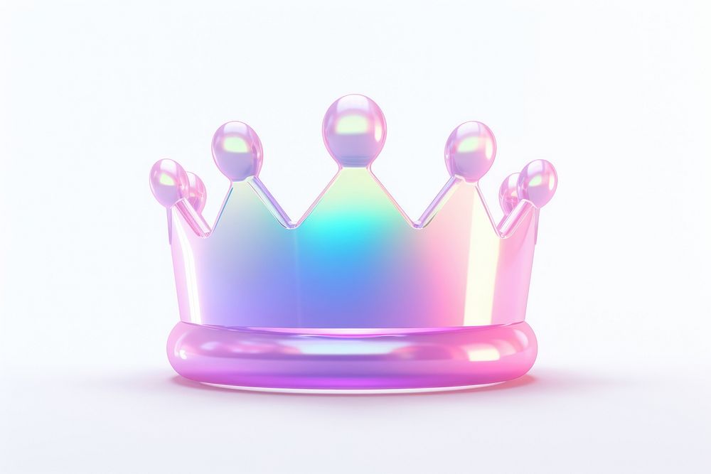 Crown icon jewelry white background celebration. AI generated Image by rawpixel.
