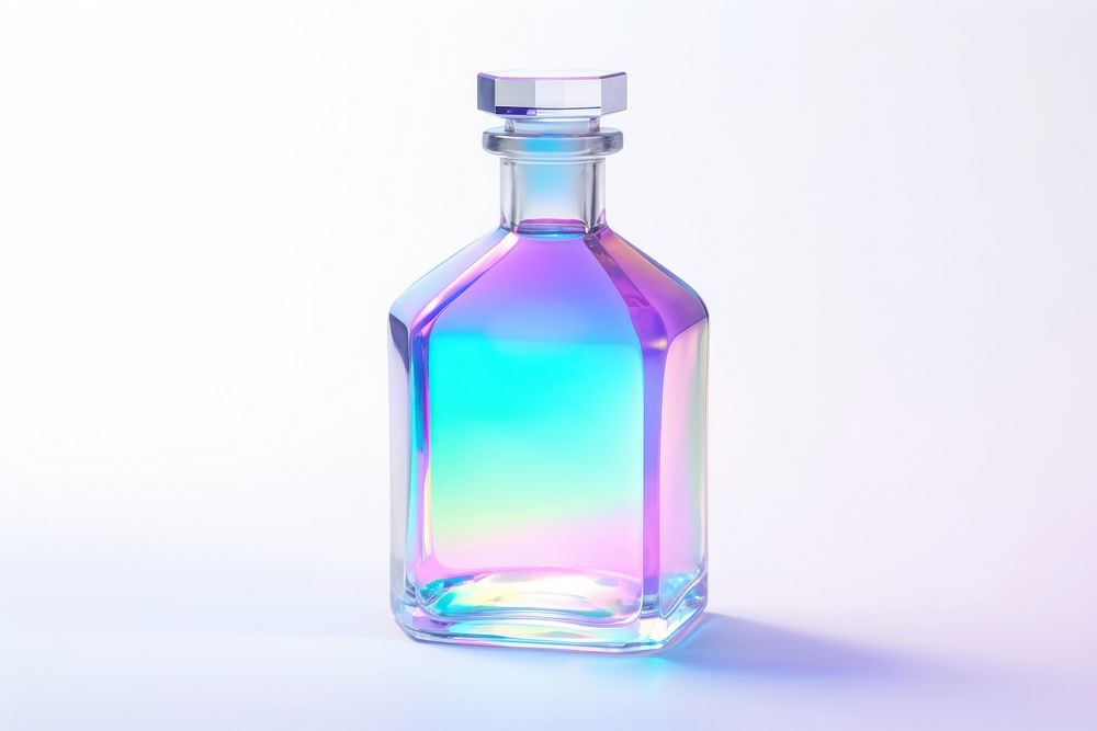 Bottle transparent perfume glass. AI generated Image by rawpixel.