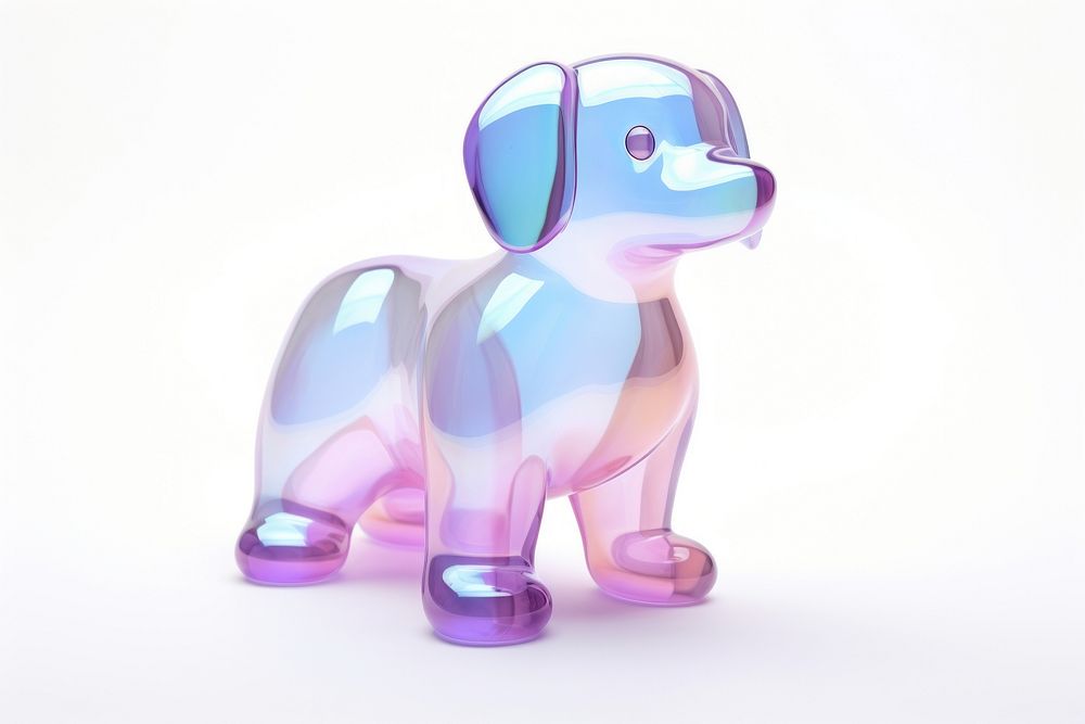 Dog toy figurine animal mammal. AI generated Image by rawpixel.