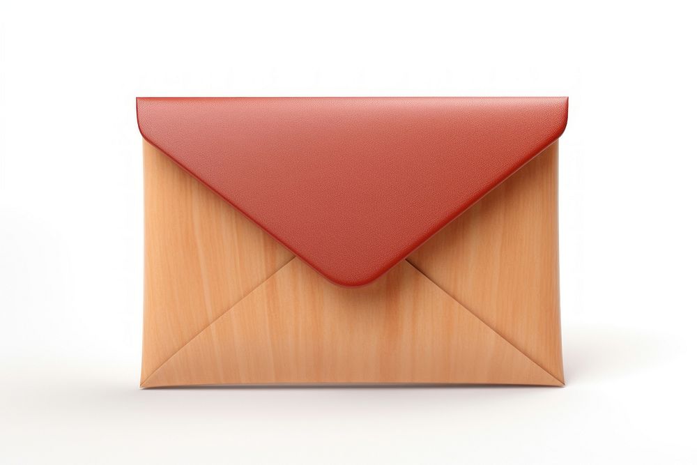 Envelope toy shpae mail white background simplicity. AI generated Image by rawpixel.