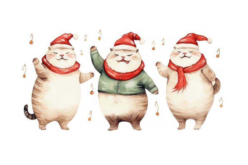 Christmas party christmas cartoon snowman. AI generated Image by rawpixel.