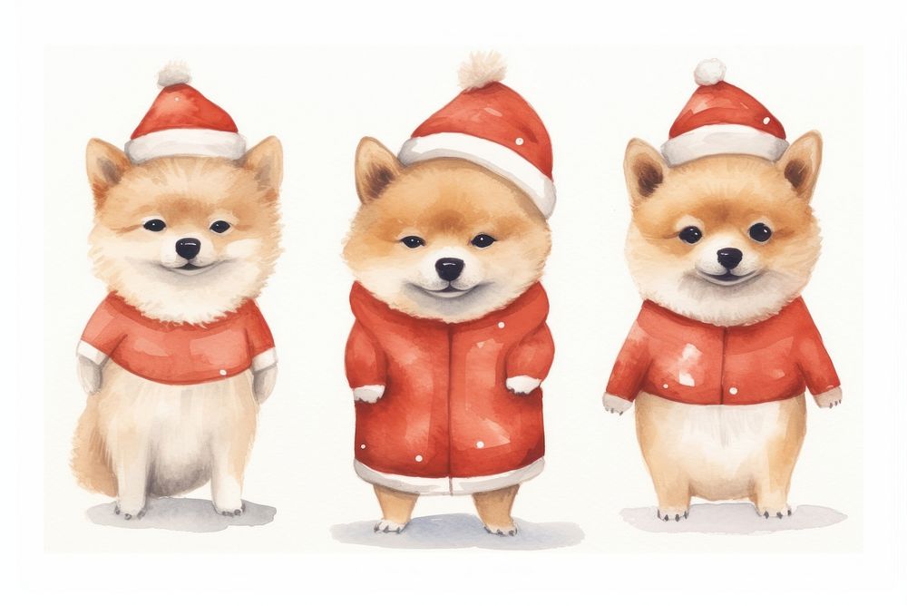 Shiba dog mammal animal pet. AI generated Image by rawpixel.