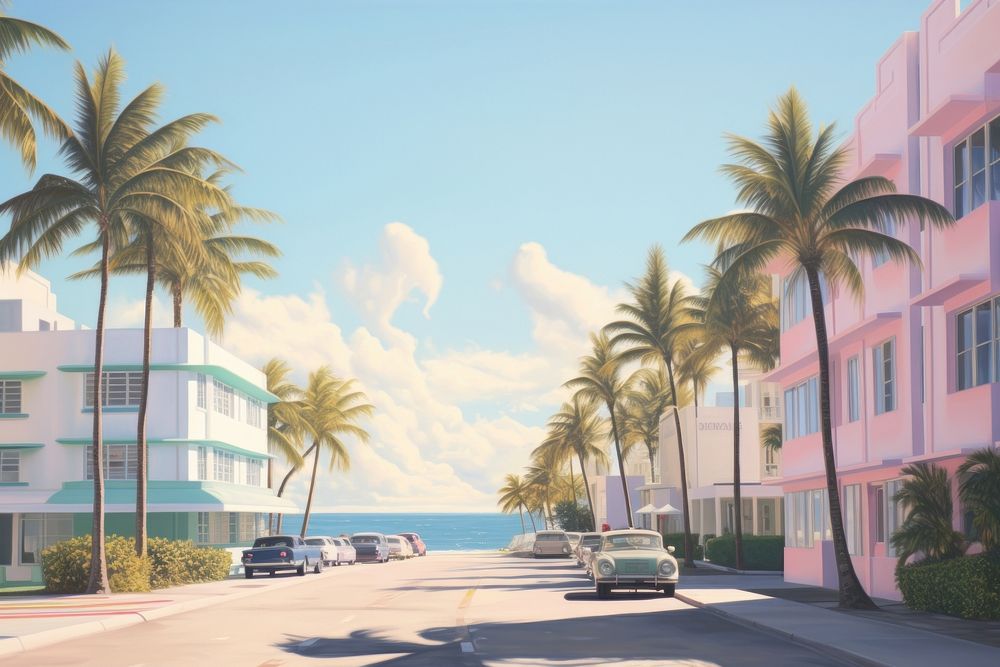 Miami beach architecture outdoors building