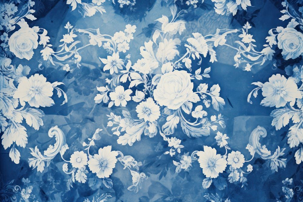 Pattern art backgrounds flower. AI generated Image by rawpixel.