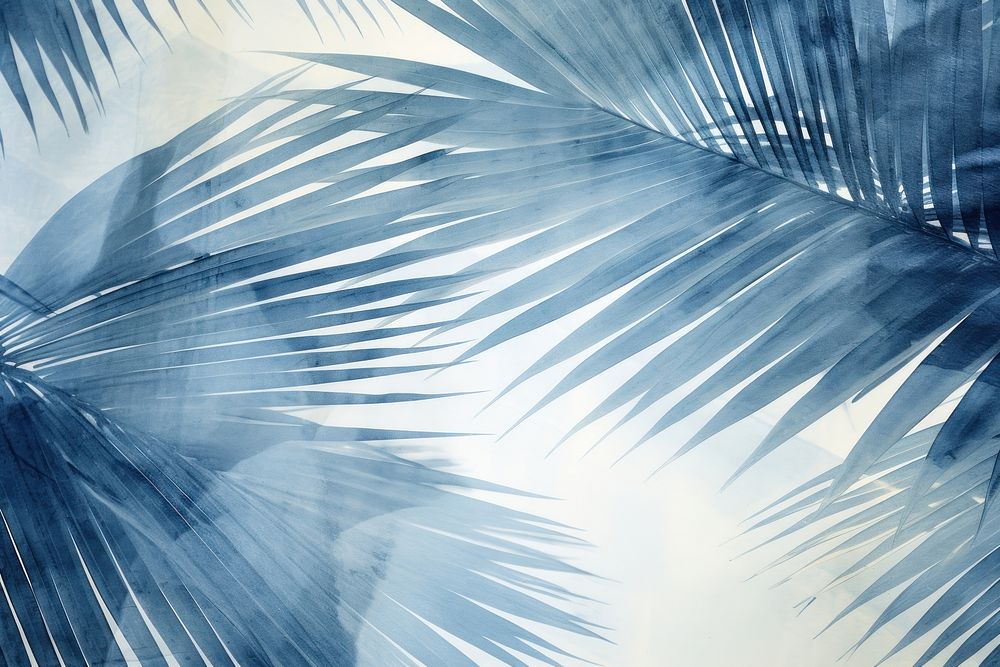 Palm leaf backgrounds nature plant. AI generated Image by rawpixel.