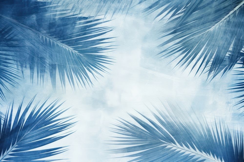 Palm leaf backgrounds nature plant. AI generated Image by rawpixel.