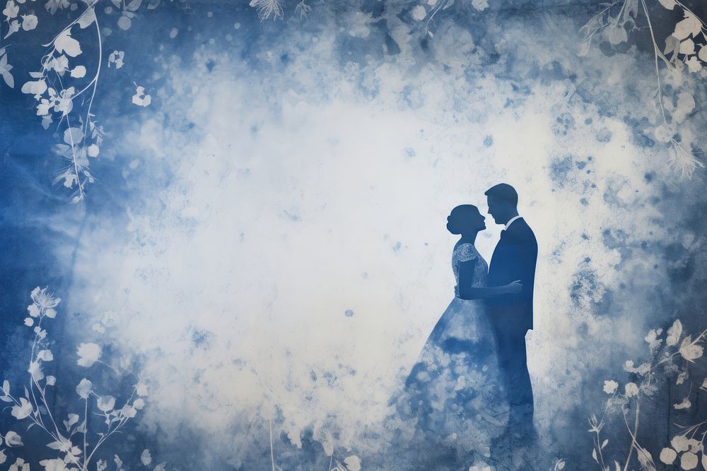 Wedding photo kissing adult bride. AI generated Image by rawpixel.