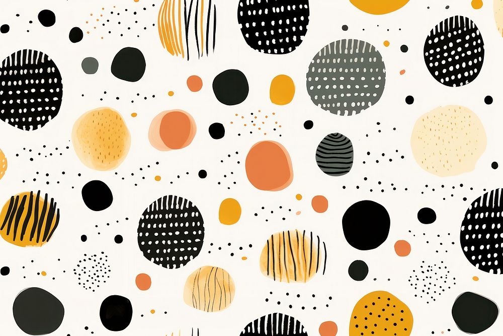 Seals pattern backgrounds creativity. AI generated Image by rawpixel.