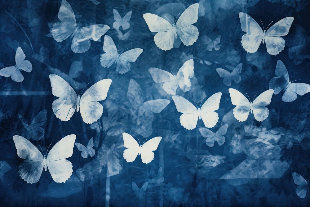 Butterflies backgrounds butterfly petal. AI generated Image by rawpixel.