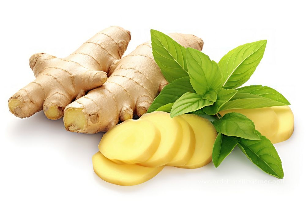 Yellow ginger plant food. AI generated Image by rawpixel.