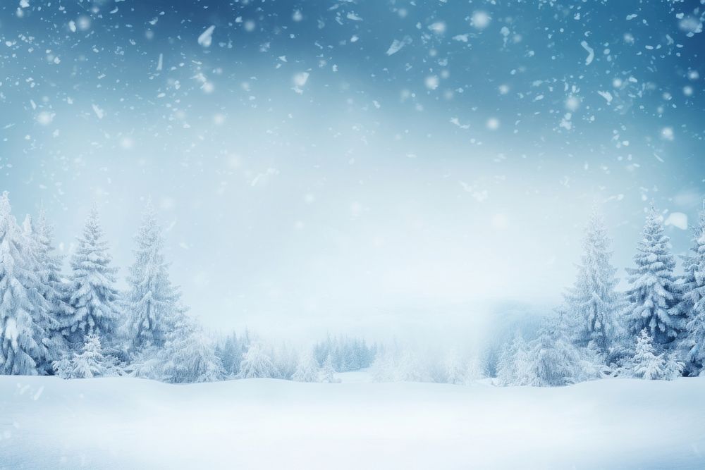 Snow landscape outdoors winter nature. AI generated Image by rawpixel.