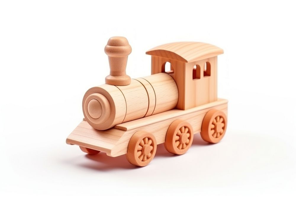 Train toy locomotive vehicle. AI generated Image by rawpixel.