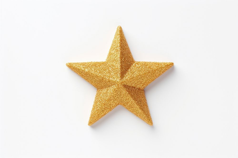 Star gold white background celebration. AI generated Image by rawpixel.