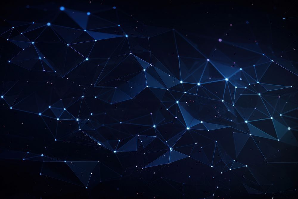 Dark blue background backgrounds technology futuristic. AI generated Image by rawpixel.