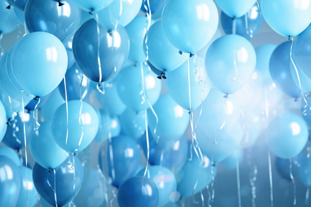 Birthday balloon backgrounds birthday. AI generated Image by rawpixel.
