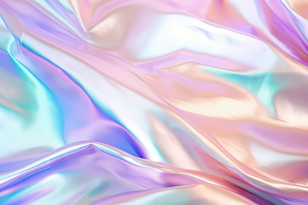 Holographic background backgrounds abstract crumpled. AI generated Image by rawpixel.