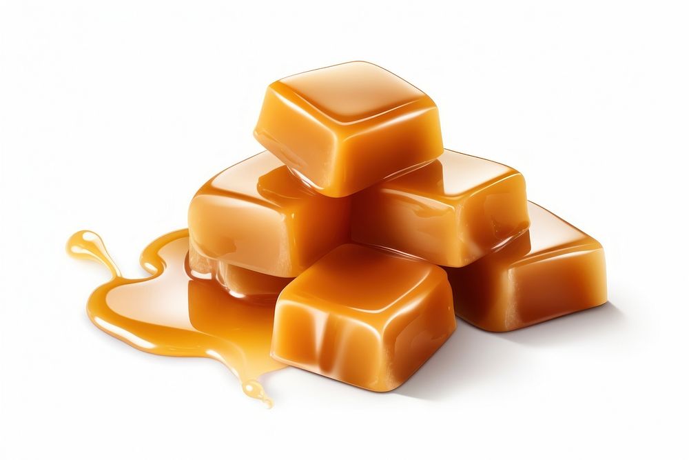 Caramel candy chocolate dessert caramel. AI generated Image by rawpixel.