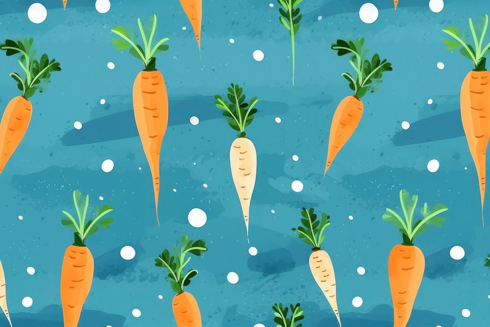 Carrot backgrounds vegetable pattern. AI generated Image by rawpixel.