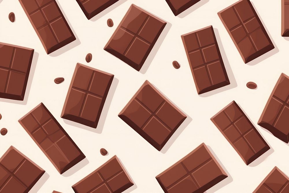 Chocolate bar confectionery backgrounds dessert. AI generated Image by rawpixel.