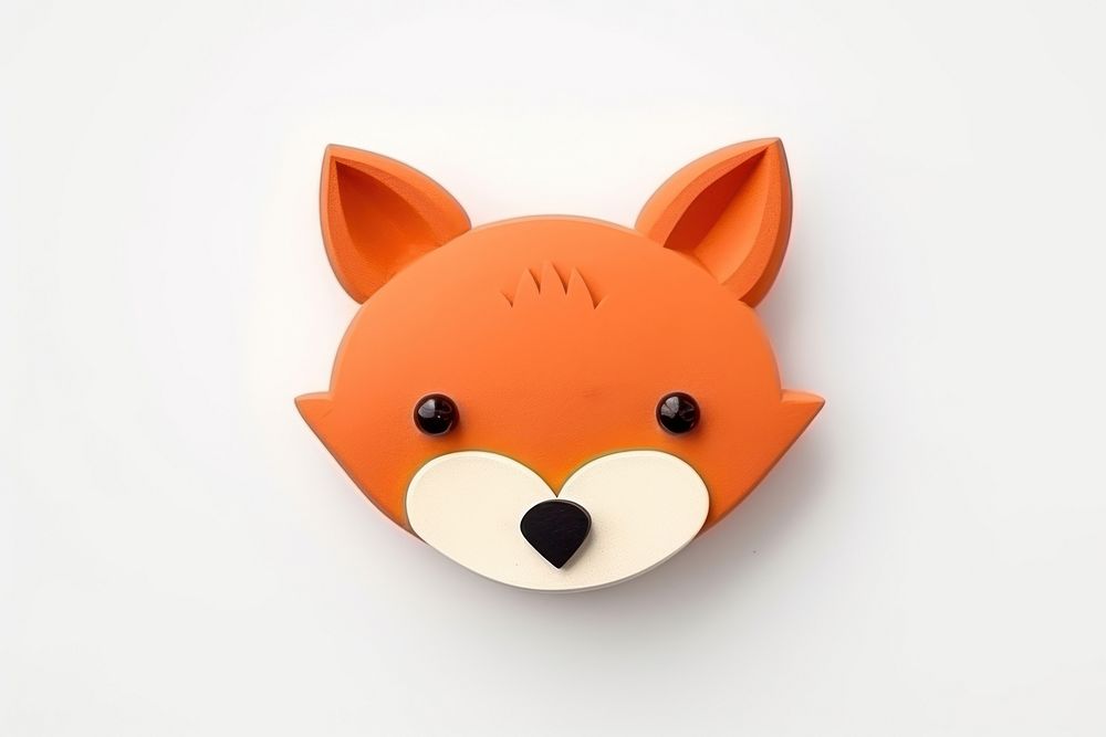 Christmas fox animal face toy. AI generated Image by rawpixel.
