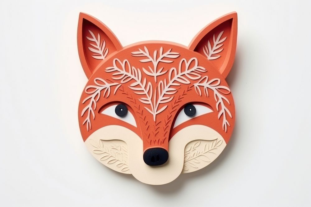 Christmas fox animal mammal art. AI generated Image by rawpixel.