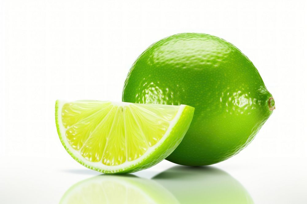 Fresh lime food fruit plant. AI generated Image by rawpixel.