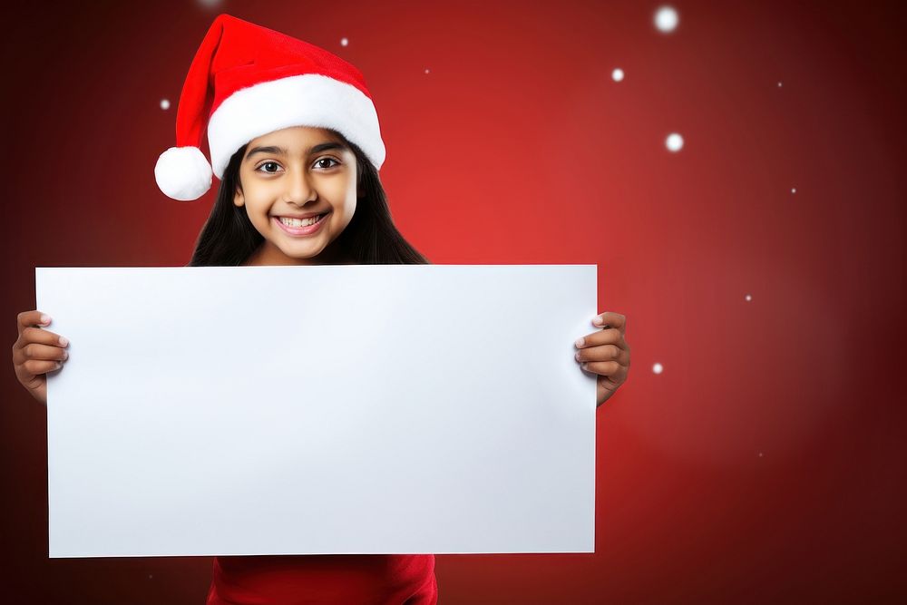 Santa hat portrait adult happy. AI generated Image by rawpixel.