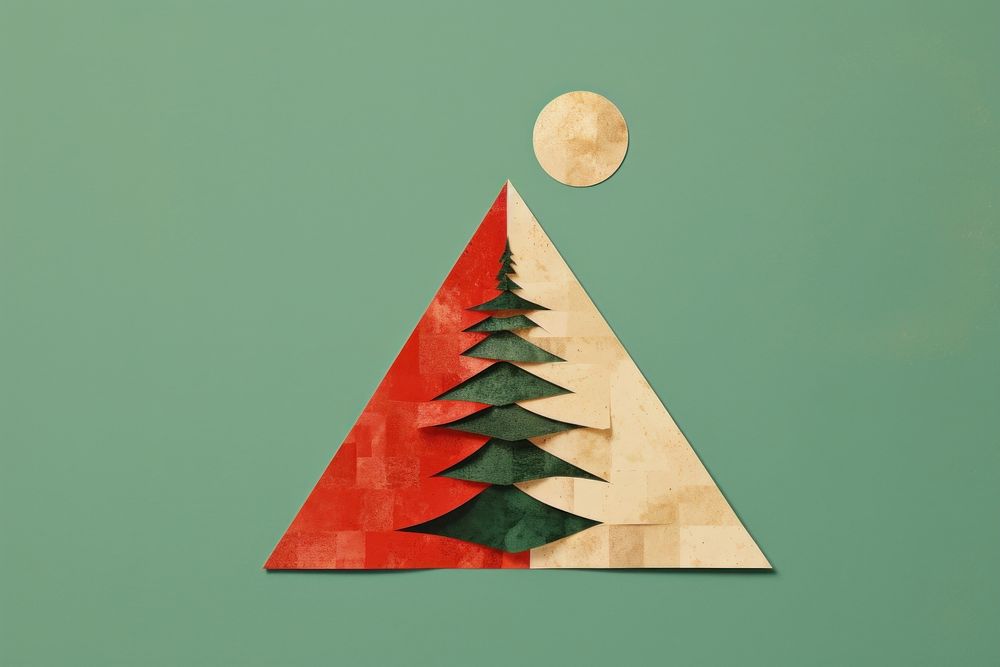 Christmas nature moon art. AI generated Image by rawpixel.