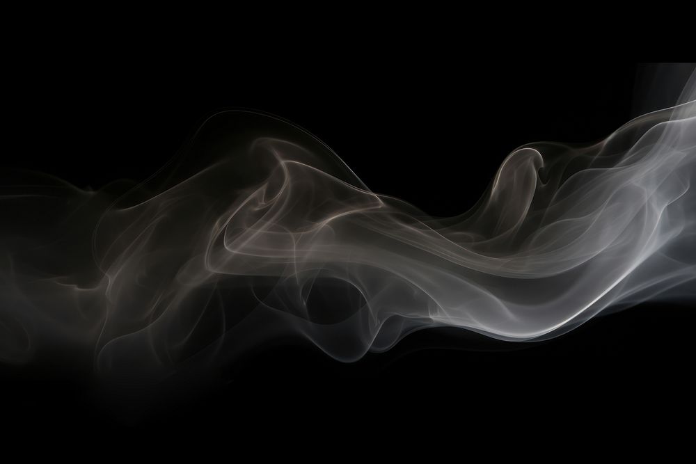 Fog effect backgrounds black smoke. AI generated Image by rawpixel.
