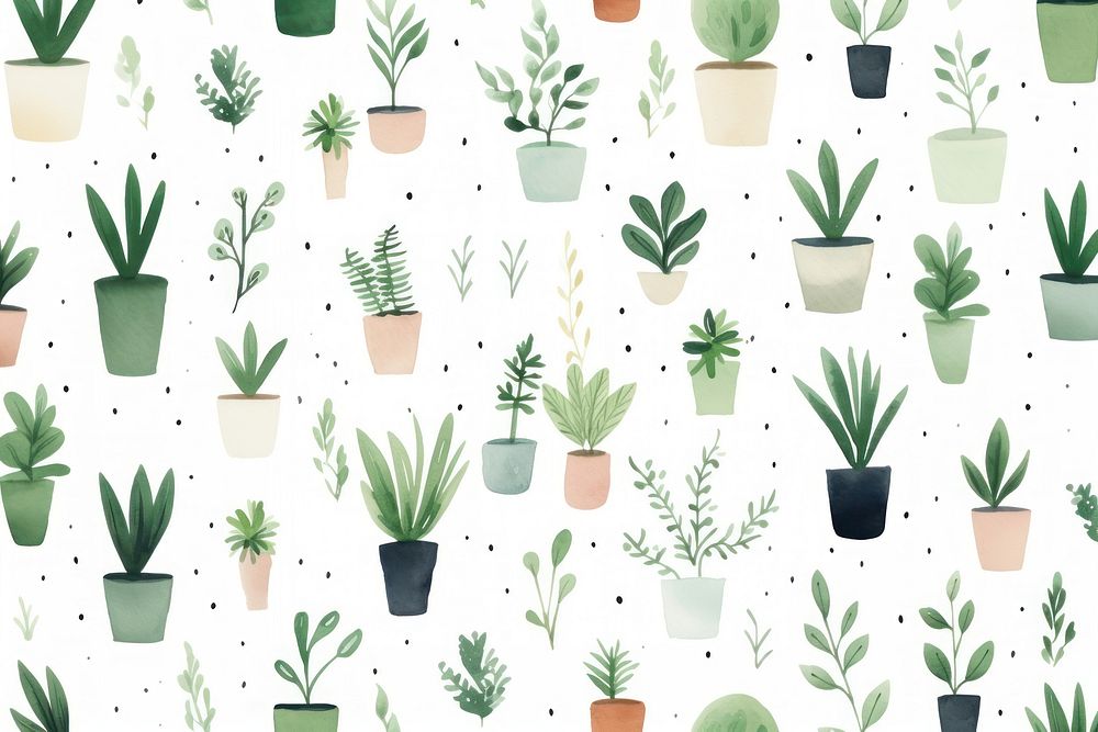 Plant backgrounds pattern arrangement. AI generated Image by rawpixel.
