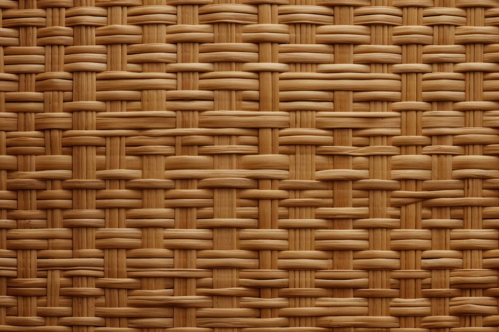 Rattan backgrounds texture woven. AI generated Image by rawpixel.