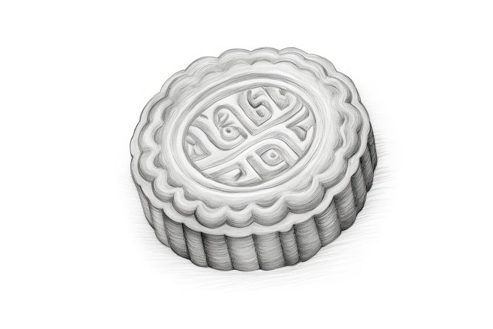  Mooncakes dessert food furniture. AI generated Image by rawpixel.