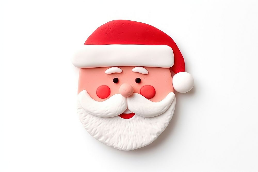 Santa Claus snowman white background anthropomorphic. AI generated Image by rawpixel.