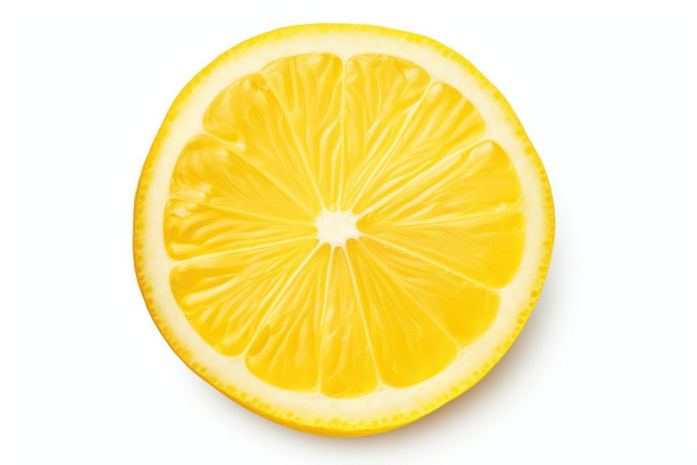 Lemon food slice fruit. AI generated Image by rawpixel.