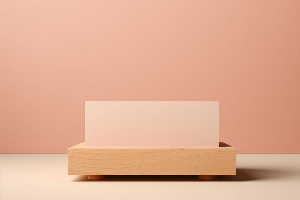 Sqaure furniture table wood. AI generated Image by rawpixel.