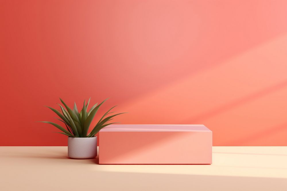 Sqaure plant houseplant flowerpot. AI generated Image by rawpixel.