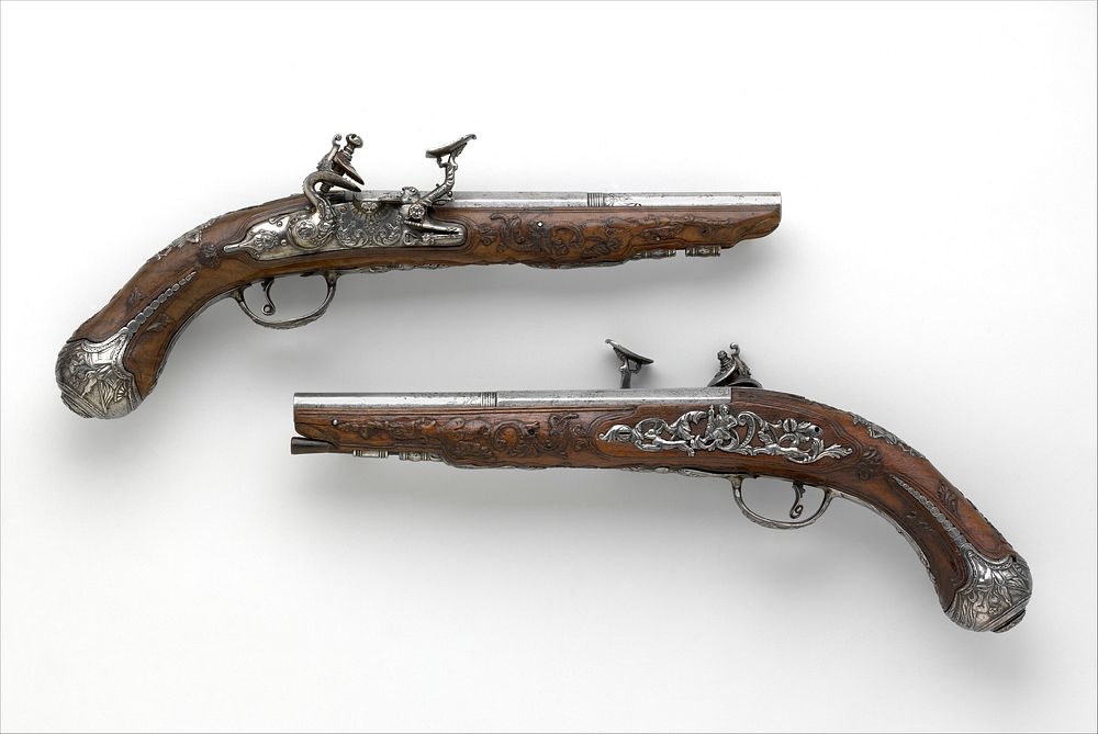Pair of Snaphaunce Pistols