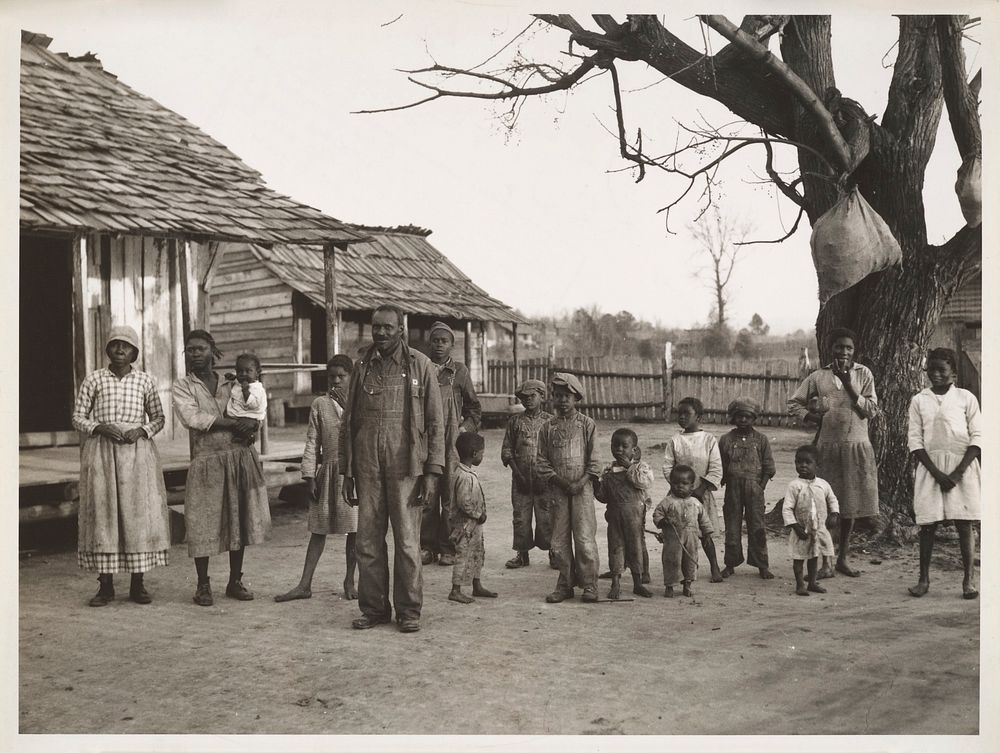 [African American Family at Gee's Bend, Alabama]
