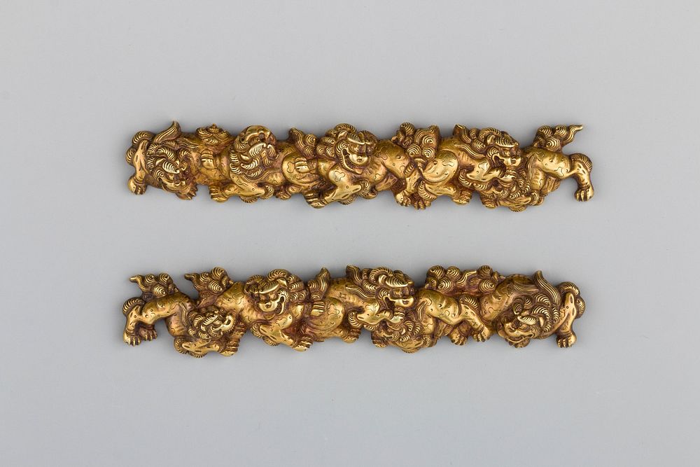 Pair of Sword-Grip Ornaments (Menuki)