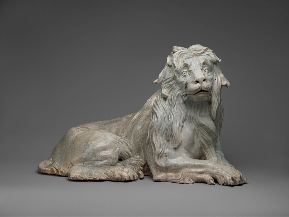 Lion (one of a pair)