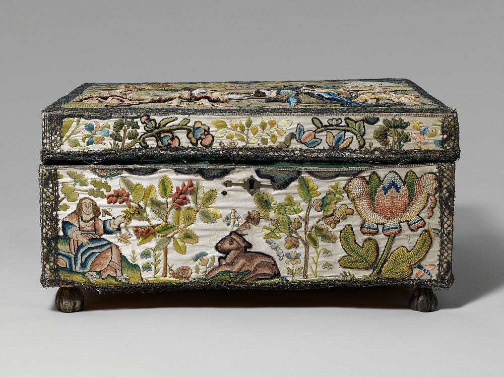 Casket with scenes from the Story of Solomon and the Queen of Sheba