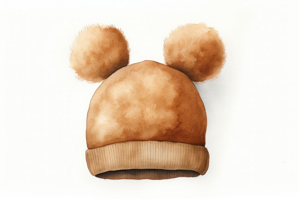 Ears beanie mammal clothing wildlife. AI generated Image by rawpixel.