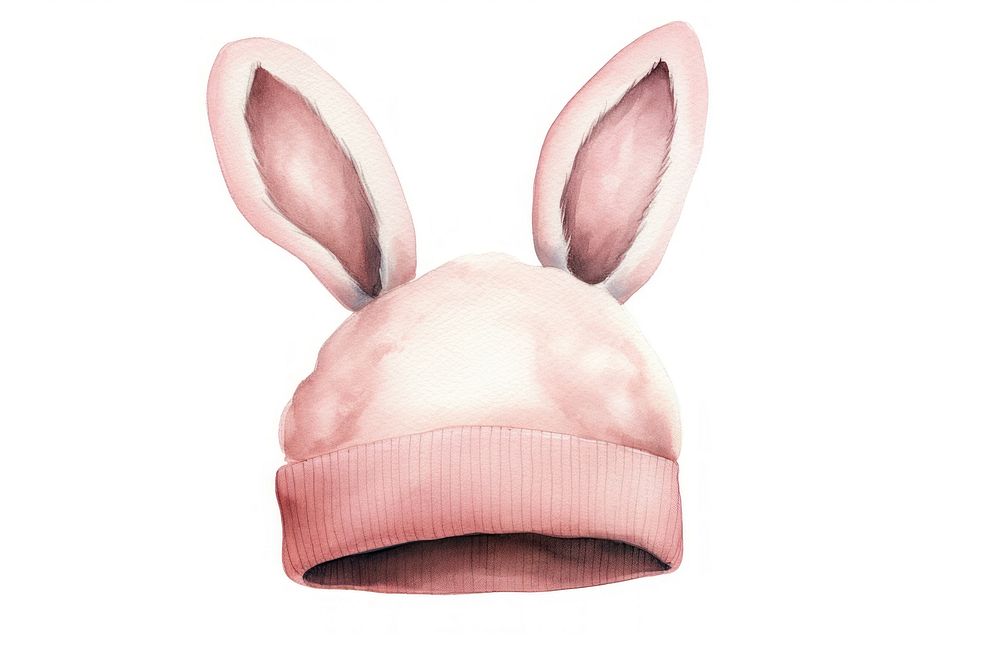Rabbit ears beanie mammal representation celebration. AI generated Image by rawpixel.
