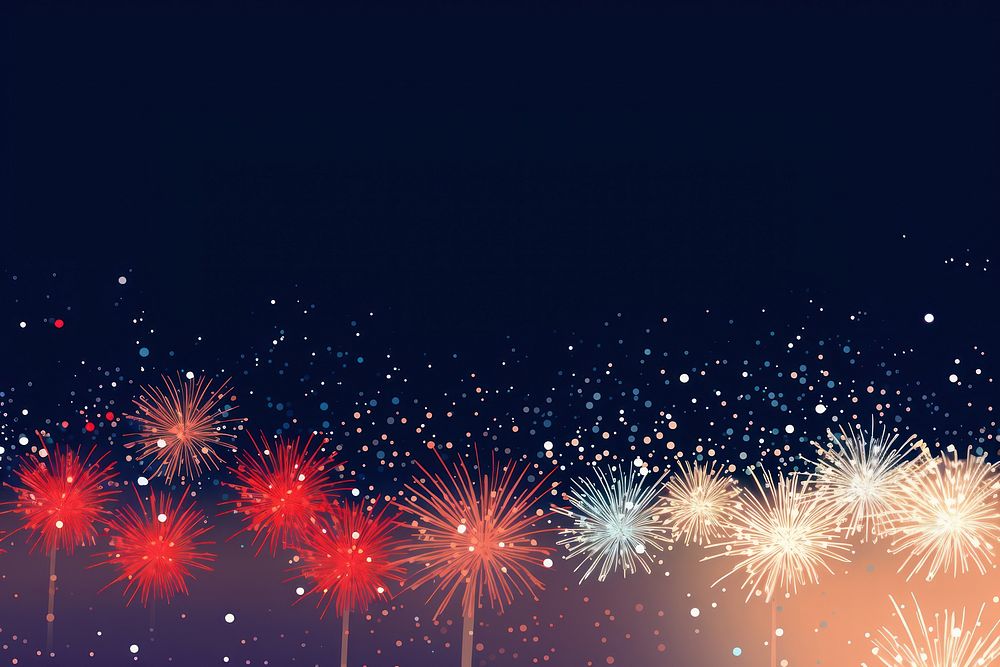 New year fireworks frame backgrounds outdoors night. AI generated Image by rawpixel.