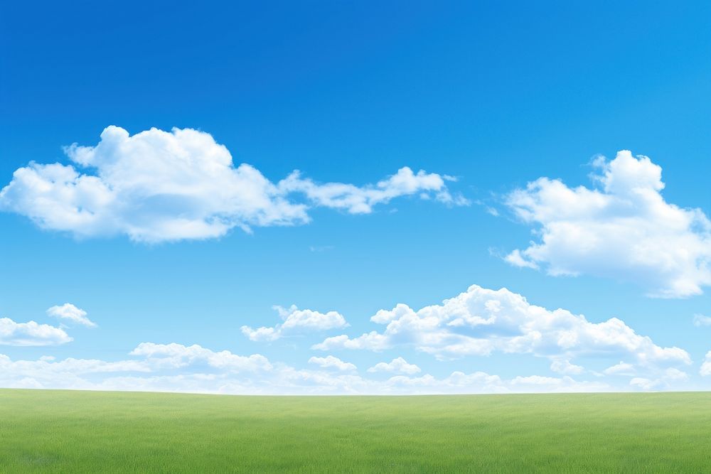 Plain sky outdoors horizon. AI generated Image by rawpixel.